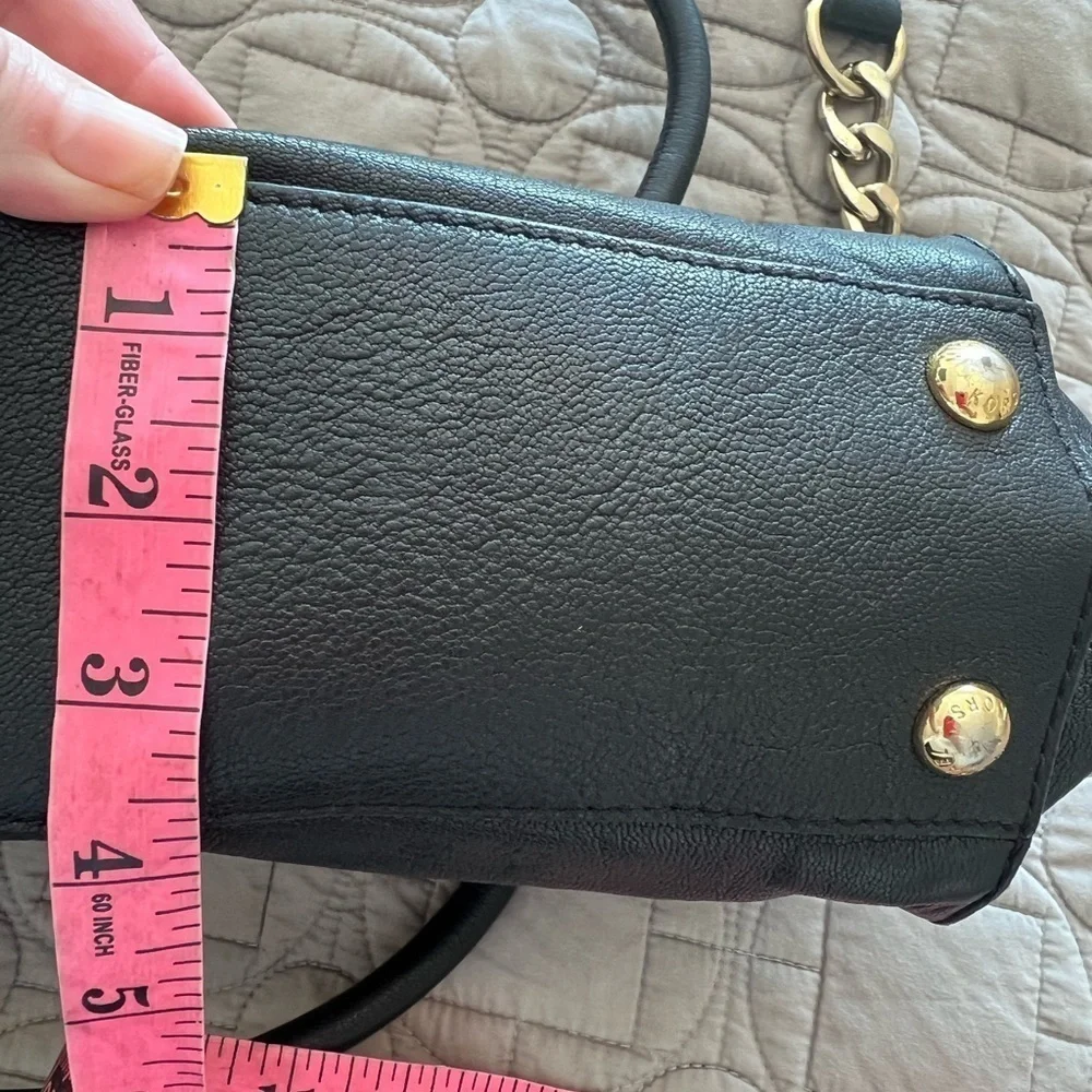 Michael Kors Black Leather Handbag